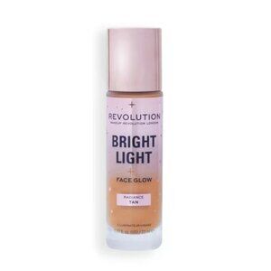 Makeup Revolution Bright Light Face Glow Highlighter - Radiance Tan - 0.77 fl oz